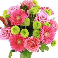 Bouquet of multicolored flowers