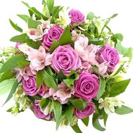 Flowers of a beautiful woman beautiful