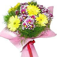 Flowers for the birthday of her daughter