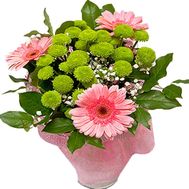 Flowers for the son on his birthday