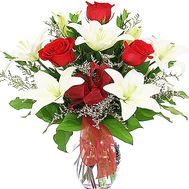 Flowers for a beautiful woman