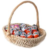 Kinder in the basket