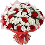 Beautiful bouquet of flowers to mom
