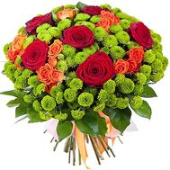 Unusual bouquet for a man