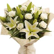 Delicate bouquet of flowers