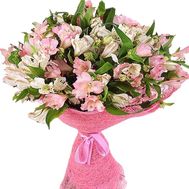 Congratulatory bouquet of flowers