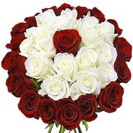 Beautiful bouquet of imported roses