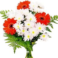 A real bouquet of flowers