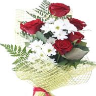 School bouquet on September 1