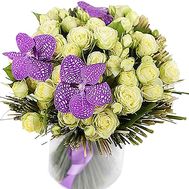 Unique bouquet of flowers