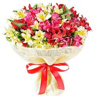 Alstroemeria in a bouquet