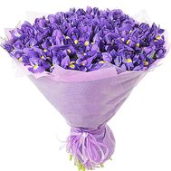 Bouquet 101 iris blue