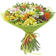 Bouquet of flowers from 51 alstromerias