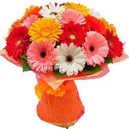 Bouquet of flowers from gerberas