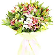 Bouquet with alstroemerias