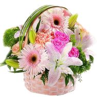 Flower basket for your beloved
