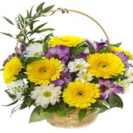 Flowers in the basket