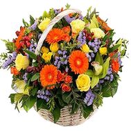 Flower basket for grandma