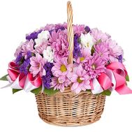 Flower basket for girls