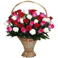 Basket of flowers for the beloved