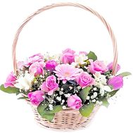 Flower basket for the newlyweds