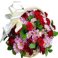 Flower basket for dad