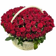 Basket of 101 roses