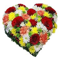 Heart of flowers