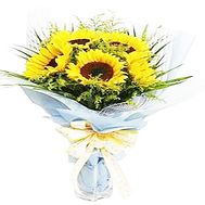 Bouquet of sunflowers