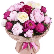 Bouquet with peonies