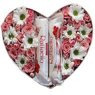 Flowers with sweets