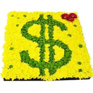 Composition of flowers - I wish wealth