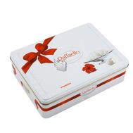 Raffaello candies in a metal box