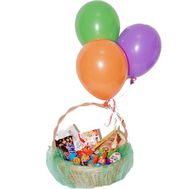 Basket of sweets and sweets