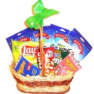 The basket for men to beer