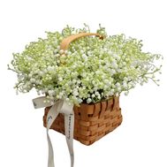 Lily of the valley basket