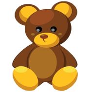 Teddy bear brown big