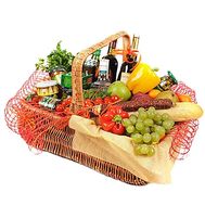 Gift Grocery Set in the Basket