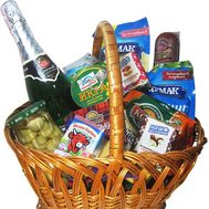 Grocery gift basket