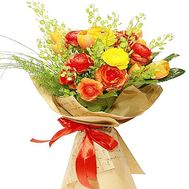 Bright bouquet of Ranunculus