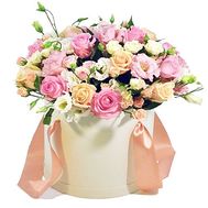 Bouquet in a Hat Box