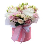 Flower Arrangement in a Hat Box