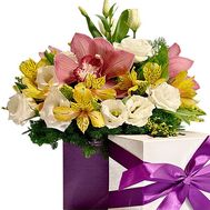 Flowers in a Hat Box