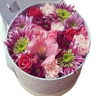 Flowers in a hat box to buy