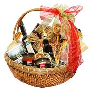 Grocery gift basket for men