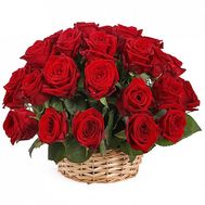 35 import roses in the basket