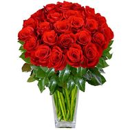 25 red roses