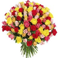 Large bouquet of roses