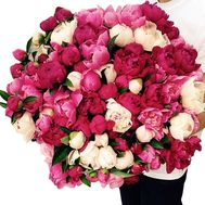 101 Peony Bouquet