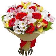 Bouquet of flowers for a woman 55 years old